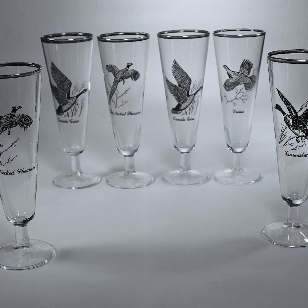 Vintage Crystal Flutes